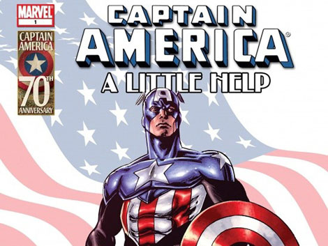 Portada del cómic del Capitán América que trata el tema de los suicidios. | Marvel