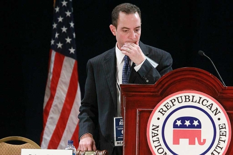 Reince Priebus ahora est al mando del Partido Republicano. | AFP