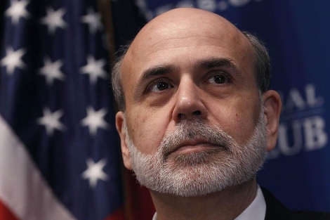 El presidente de la Reserva Federal, Ben Bernanke. I Reuters