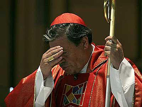 El arzobispo de Mxico, el cardenal Norberto Rivera.