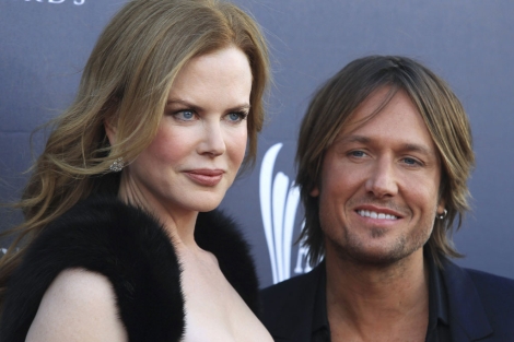Nicole Kidman junto a su marido Keith Urban. I Reuters