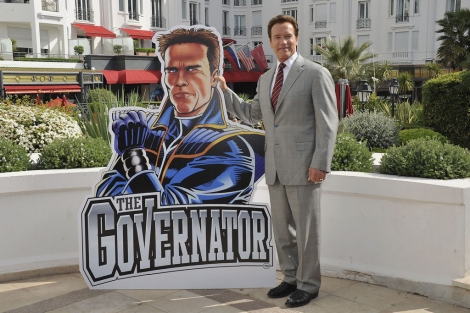Arnold Schwarzenegger en Cannes. I Efe