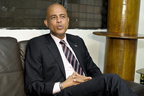 Michel Martelly, el presidente electo de Hair, durante una entrevista. I Reuters