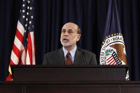 El presidente de la Reserva Federal, Ben Bernanke, este mircoles. | Reuters