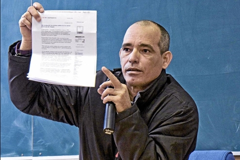 El portavoz del Observatorio Cubano de DDHH, Alejandro González Raga, en foto de archivo.