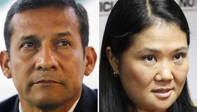 Los candidatos Ollanta Humala y Keiko Fujimori. | Reuters