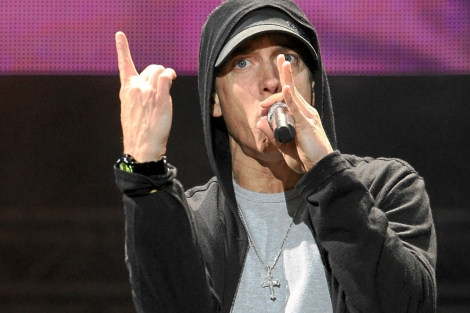 El rapero estadounidense Eminem.