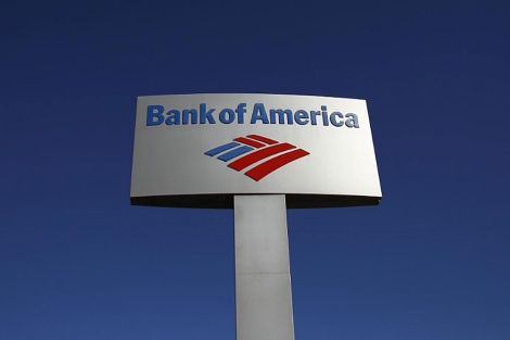 Un cartel de una sucursal de Bank of America en Tucson, Arizona. | Reuters