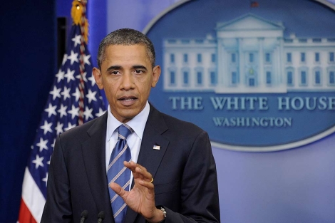 El presdiente de EEUU, Barack Obama, durante una comparecencia en la Casa Blanca. | Efe