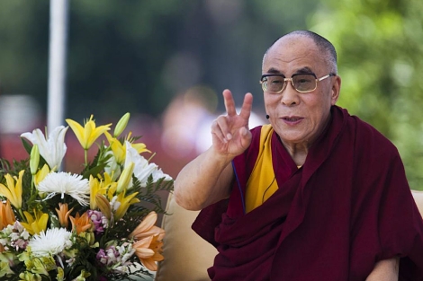 Una imagen del Dalai Lama durante su visita a Washington. | Efe