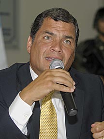 El presidente de Ecuador, Rafael Correa. | Efe
