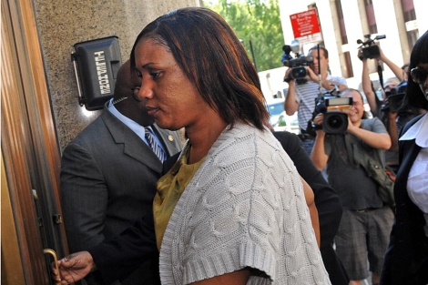 Diallo, a su llegada al tribunal criminal de Manhattan. | AP