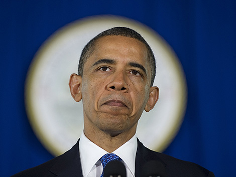 Barack Obama, durante una rueda de prensa, este viernes. | Afp