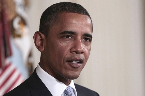El presidente Obama en rueda de prensa en la Casa Blanca. | AP