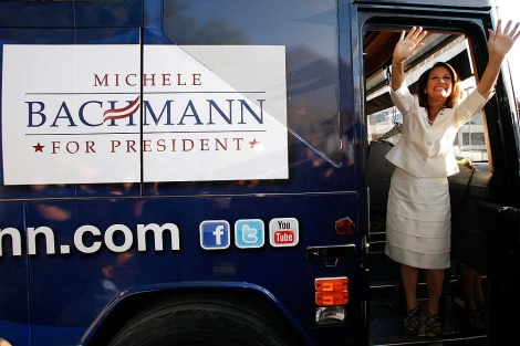 La candidata republicana Michele Bachmann. | Ap