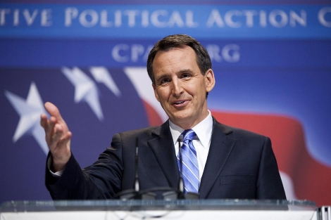 El republicano Tim Pawlenty, en una intervencin pblica en Washington. | Reuters