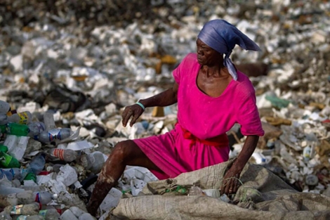 Una mujer haitiana en Puerto Prncipe. | Ap