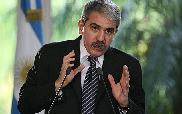 El ministro de Seguridad, Anbal Fernndez, hablaba de la inseguridad del pas. | Efe