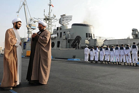 La fragata 'Jamaran' de Irn. | AFP