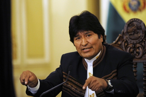 El presidente de Bolivia, Evo Morales. | AFP