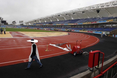 El estadio donde se disputarn las pruebas de atletismo. | Reuters