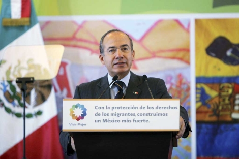 El presidente de México, Felipe Calderón. | Efe