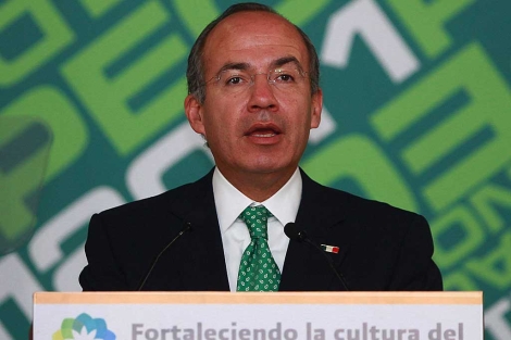 El presidente mexicano, Felipe Calderón. | Efe