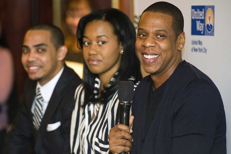 Jay-Z atiende la conferencia de prensa sobre el concierto en el Carnegie Hall. | AP