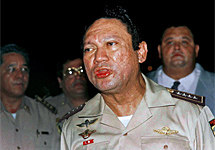 Noriega, en 1989 en Panam. | Ap