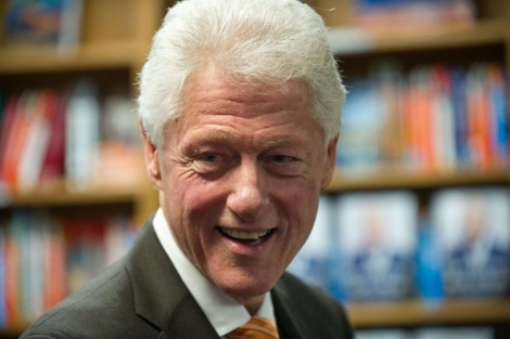 El ex presidente Bill Clinton. | AFP