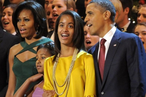 La familia Obama. | Efe