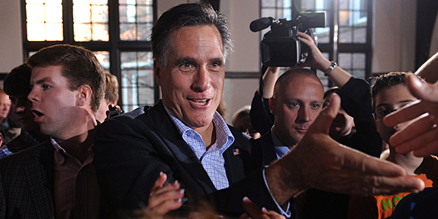El candidato republicano Mitt Romney, durante un evento de capaa en Carolina del Sur. | Efe