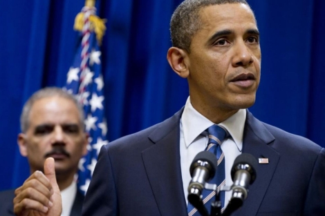 Obama, en una comparecencia reciente . | Afp