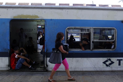 Un tren en Buenos Aires. | Reuters