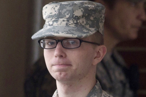 El soldado Bradley Manning en una imagen del 21 de diciembre. | Reuters