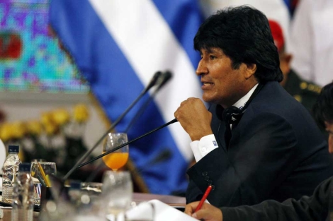 Evo Morales, en una imagen del pasado febrero. | Efe