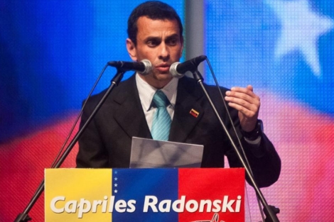 El candidato de la oposicin venezolana, Henrique Capriles Radonski. | Efe