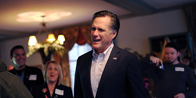 Mitt Romney, en un acto de campaña en Ohio. | Afp