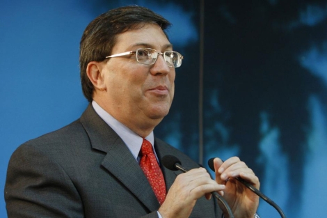 El ministro cubano, Bruno Rodrguez.| Efe