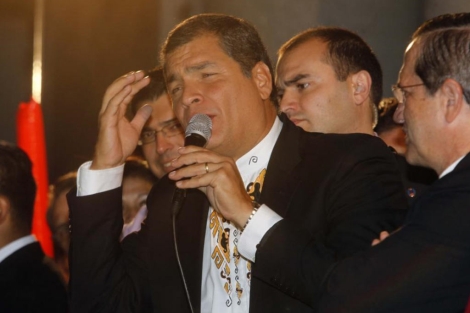 El presidente de Ecuador, Rafael Correa. | Sergio González