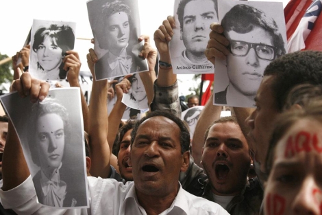 Manifestacin por los desaparecidos en la dictadura el pasado marzo en Rio. | Efe