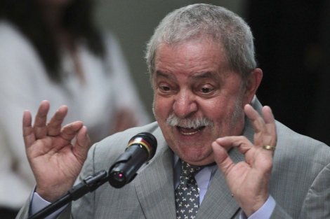 Lula, en una aparicin pblica el pasado mircoles. | Reuters