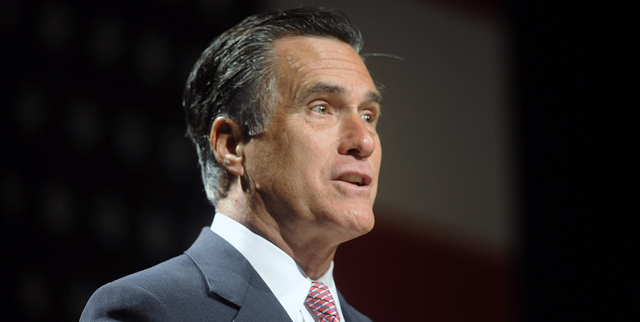El candidato republicano a la Casa Blanca, Mitt Romney, en Orlando.| Reuters