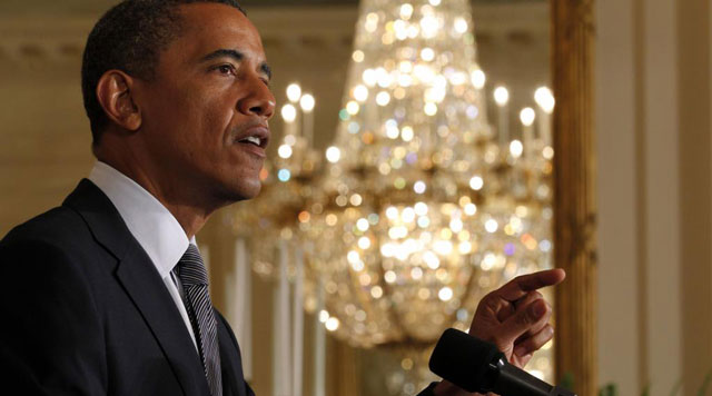 El presidente Barack Obama durante la rueda de prensa en la Casa Blanca. | Reuters