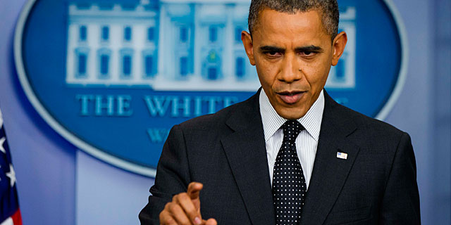 El presidente estadounidense, este lunes. | AFP