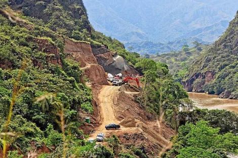 Construccin de una central hidroelctrica en Colombia. | Endesa