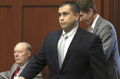 George Zimmerman, el presunto asesino de Martin, en el tribunal el 26 de octubre. | Reuters
