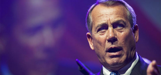 John Boehner, habla durante una fiesta de noche electoral.| Efe
