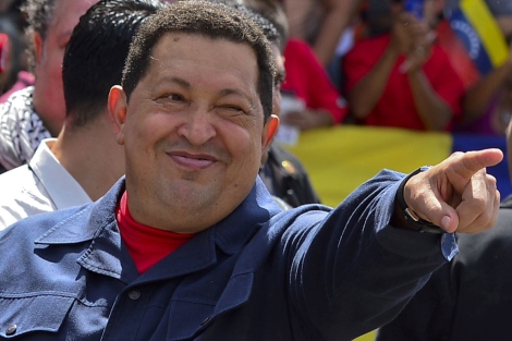 El presidente de Venezuela, Hugo Chávez, en un imagen del pasado octubre. | Afp