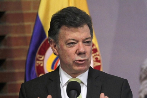 El presidente colombiano, Juan Manuel Santos.| Efe